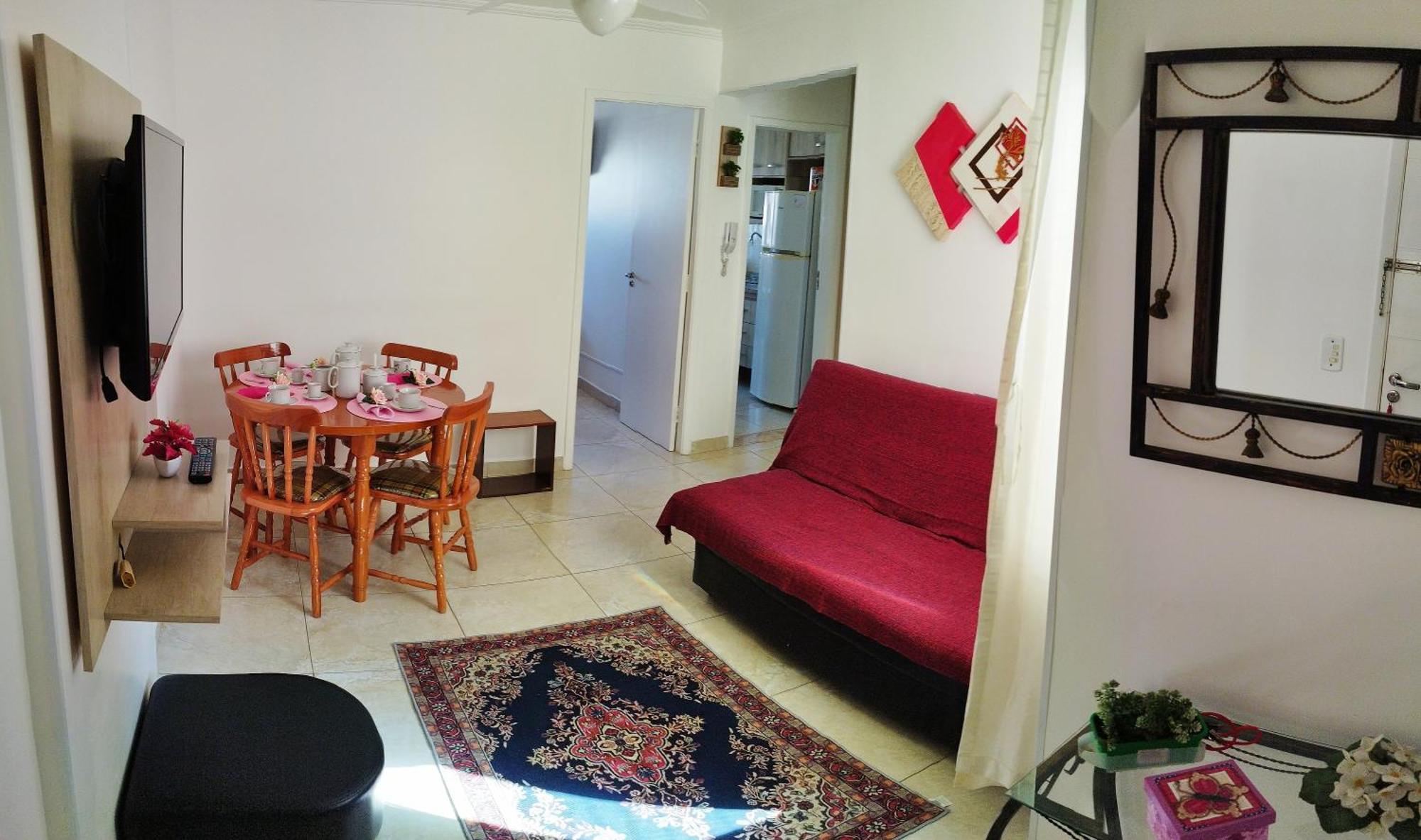 Apartamento com vista para o mar -Guilhermina Praia Grande  Bagian luar foto